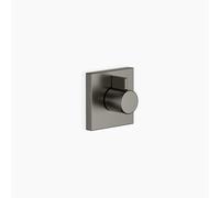 Dornbracht IMO UP desviador de dos vías, rosa cuadrado 60x60mm, 36200985-99, Color: Platino oscuro mate
