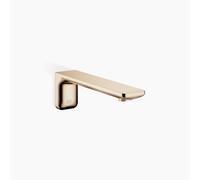 Dornbracht LISSÉ caño de bañera para montaje en pared, 13801845-27, Color: Oro claro cepillado