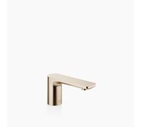Dornbracht LISSÉ caño para lavabo de pedestal sin juego de desagüe, proyección 130mm, 13700845-27, Color: Oro claro cepillado