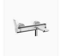 Dornbracht LISSÉ Mezclador monomando de bañera para montaje en pared, sin juego mezclador, 33200845-93, Color: Cromado cepillado