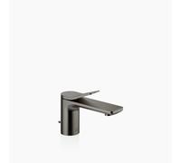 Dornbracht LISSÉ Mezclador monomando de lavabo con juego de desagüe, proyección 130mm, 33500845-99, Color: Platino oscuro cepillado