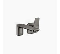 Dornbracht LISSÉ mezclador monomando mural de lavabo sin juego de desagüe, 170 mm de proyección, 36860845-99, Color: Platino oscuro mate