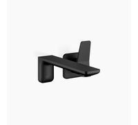 Dornbracht LISSÉ mezclador monomando mural de lavabo sin juego de desagüe, proyección 210mm, 36861845-33, Color: Negro Mate