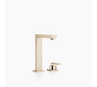 Dornbracht LOT mezclador de cocina de dos agujeros con rosetas individuales, giratorio 360°, proyección 165mm, 32805680-46, Color: Champán cepillado