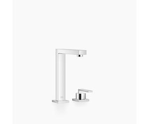 Dornbracht LOT mezclador de cocina de dos agujeros con rosetas individuales, giratorio 360°, proyección 165mm, 32805680-00, Color: cromado
