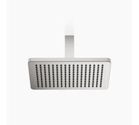 Dornbracht LULU ducha de lluvia con conexión al techo, 300x240 mm, 28796710-06, Color: Mate platino