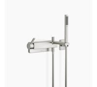 Dornbracht LULU mezclador monomando de baño para montaje en pared, con juego, proyección de 190 mm, 33233710-06, Color: Mate platino