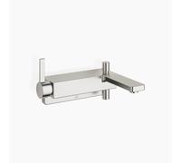 Dornbracht LULU mezclador monomando de baño para montaje en pared, sin grifería, proyección de 190 mm, 33200710-06, Color: Mate platino