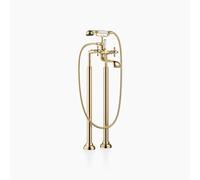 Dornbracht MADISON Mezclador de bañera de dos orificios para instalación independiente, con set de teleducha, 25943360-09, Color: de latón