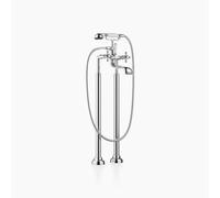 Dornbracht MADISON Mezclador de bañera de dos orificios para instalación independiente, con set de teleducha, 25943360-00, Color: cromado