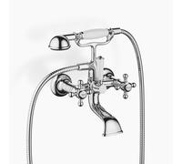Dornbracht MADISON mezclador de bañera, de pared, 160mm de proyección, con ducha de mano, 25023360-00, Color: cromado