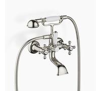 Dornbracht MADISON mezclador de bañera, de pared, 160mm de proyección, con ducha de mano, 25023360-08, Color: de platino