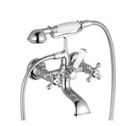 Dornbracht MADISON mezclador de bañera para montaje en pared, con ducha de mano, proyección 160mm, 25023360-42, Color: bronce cepillado