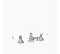 Dornbracht MADISON mezclador de lavabo de tres agujeros, con desagüe automático, 20700370-06, Color: Mate platino