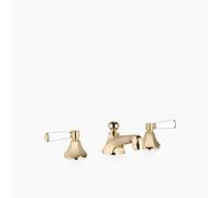 Dornbracht MADISON mezclador de lavabo de tres agujeros, con desagüe automático, 20700370-09, Color: de latón