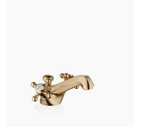 Dornbracht MADISON mezclador monomando de lavabo con juego de desagüe, proyección 130mm, 22500360-39, Color: Latón oscuro cepillado