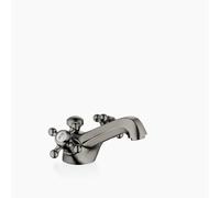 Dornbracht MADISON mezclador monomando de lavabo con juego de desagüe, proyección 130mm, 22500360-99, Color: Platino oscuro mate