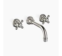 Dornbracht MADISON mezclador mural de lavabo sin juego de desagüe, proyección 190mm, 36712361-06, Color: Mate platino