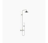 Dornbracht MADISON Showerpipe con mezclador de ducha, sin ducha de mano, proyección de ducha de pie 420mm, 26632360-08, Color: de platino