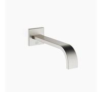 Dornbracht MEM caño de bañera para montaje en pared, 1/2\", proyección 220 mm, 13801782-06, Color: Mate platino