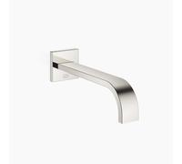 Dornbracht MEM caño de bañera para montaje en pared, 1/2\", proyección 220 mm, 13801782-08, Color: de platino