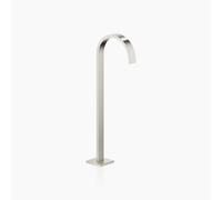 Dornbracht MEM caño de bañera sin desviador para instalación independiente, 280mm de proyección, 13672780-06, Color: Mate platino