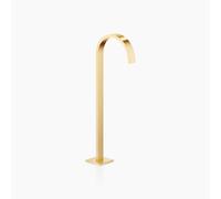 Dornbracht MEM caño de bañera sin desviador para instalación independiente, 280mm de proyección, 13672780-28, Color: latón cepillado