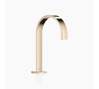 Dornbracht MEM caño de lavabo de pedestal con juego de desagüe, proyección 200mm, 13715782-47, Color: Champán