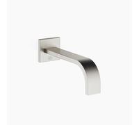 Dornbracht MEM caño de pared para lavabo, sin desagüe, proyección 200 mm, 13800782-06, Color: Mate platino