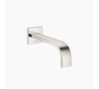 Dornbracht MEM caño de pared para lavabo, sin desagüe, proyección 200 mm, 13800782-08, Color: de platino