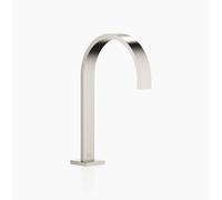 Dornbracht MEM caño de pedestal para lavabo, con juego de desagüe, proyección 200 mm, 13715782-06, Color: Mate platino