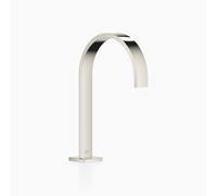 Dornbracht MEM caño de pedestal para lavabo, con juego de desagüe, proyección 200 mm, 13715782-08, Color: de platino
