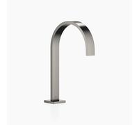 Dornbracht MEM caño de pedestal para lavabo, con juego de desagüe, proyección 200 mm, 13715782-99, Color: Platino oscuro mate