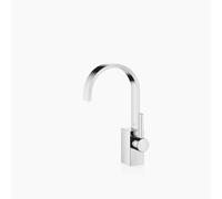 Dornbracht MEM Mezclador monomando de lavabo con juego de desagüe, 165 mm de proyección, 33500782-00, Color: cromado