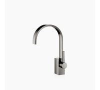 Dornbracht MEM Mezclador monomando de lavabo con juego de desagüe, proyección 200mm, 33501782-19, Color: Cromo oscuro