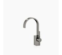 Dornbracht MEM Mezclador monomando de lavabo sin juego de desagüe, 165mm de proyección, 33521782-99, Color: Platino oscuro mate
