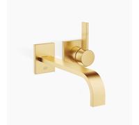 Mezclador monomando de lavabo Dornbracht MEM sin desagüe, proyección 247 mm, 36862782-28, Color: latón cepillado