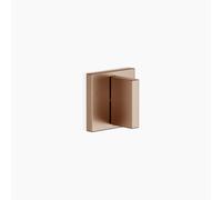Dornbracht MEM UP desviador de tres vías, rosa cuadrado 60x60mm, 36210782-42, Color: bronce cepillado