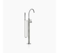Dornbracht META mezclador monomando de bañera con tubo vertical, para instalación independiente con juego de ducha con manguera, 25863661-06, Color: Mate platino
