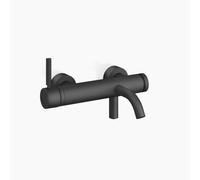 Dornbracht META mezclador monomando de baño sin juego, para montaje en pared, proyección 202 mm, 33200660-33, Color: Negro Mate