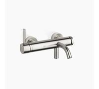 Dornbracht META mezclador monomando de baño sin juego, para montaje en pared, proyección 202 mm, 33200660-06, Color: Mate platino