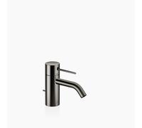 Dornbracht META mezclador monomando de lavabo con juego de desagüe, 125mm de proyección, 33501662-19, Color: Cromo oscuro