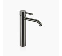 Dornbracht META Mezclador monomando de lavabo con pedestal elevado, sin juego de desagüe, 165mm de proyección, 33539660-19, Color: Cromo oscuro
