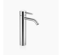 Dornbracht META Mezclador monomando de lavabo con pie elevado, sin desagüe automático, para lavabos de superficie, 135 mm de saliente, 33537660-00, Color: cromado