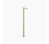 Dornbracht META Mezclador monomando de lavabo con tubo vertical sin juego de desagüe, proyección 196mm, 22584660-26, Color: Oro claro
