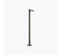 Dornbracht META Mezclador monomando de lavabo con tubo vertical sin juego de desagüe, proyección 196mm, 22584660-99, Color: Platino oscuro mate