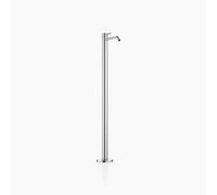 Dornbracht META Mezclador monomando de lavabo con tubo vertical sin juego de desagüe, proyección 196mm, 22584660-93, Color: Cromado cepillado