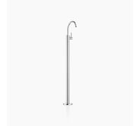 Dornbracht META Mezclador monomando de lavabo con tubo vertical sin juego de desagüe, proyección 202mm, 22584661-00, Color: cromado