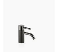 Dornbracht META Mezclador monomando de lavabo sin juego de desagüe, 125 mm de proyección, con estructura Lineare, 33529660-99, Color: Platino oscuro mate