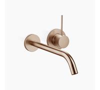 Dornbracht META mezclador monomando mural de lavabo sin juego de desagüe, proyección 250mm, 36861662-42, Color: bronce cepillado